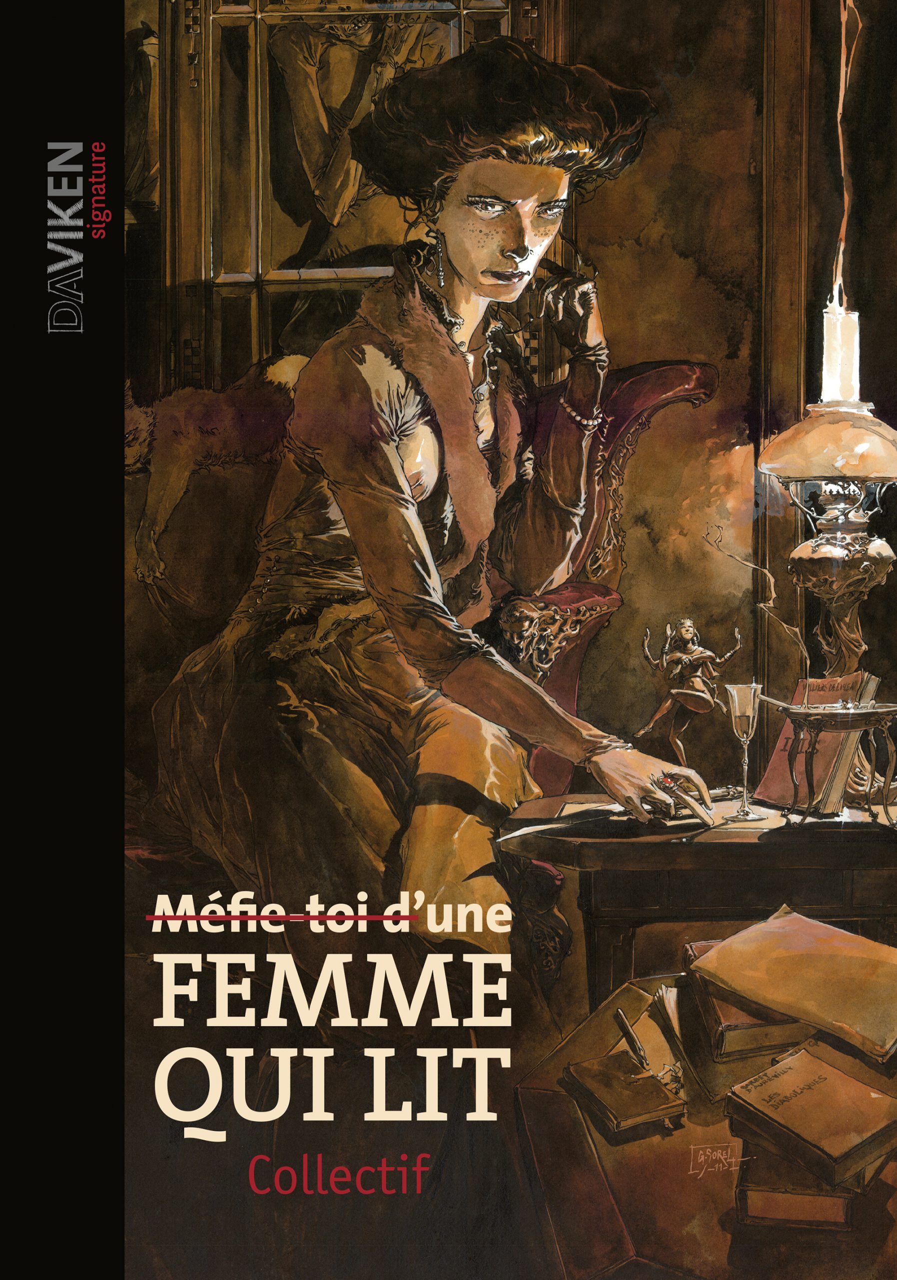 Couverture de Méfie-toi d'une femme qui lit