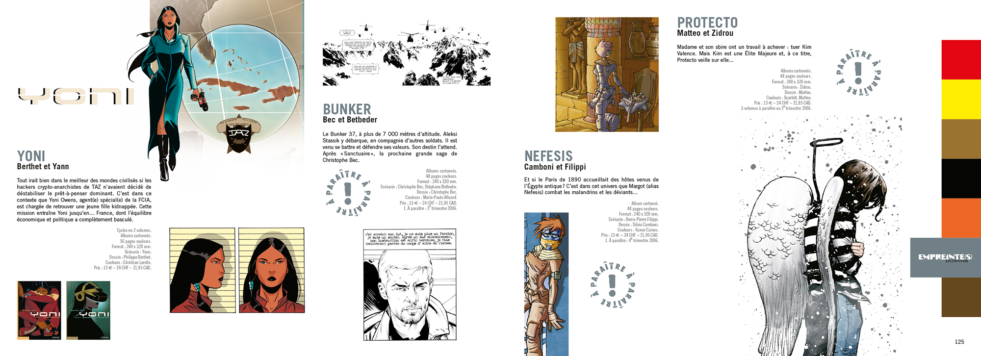 Catalogue Dupuis, collection Empreintes