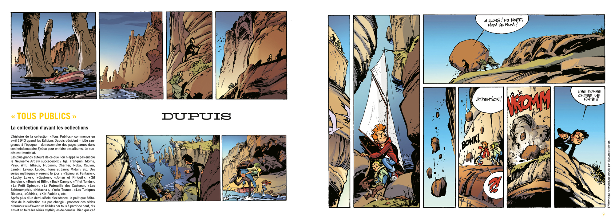 Catalogue Dupuis, collection Tous publics